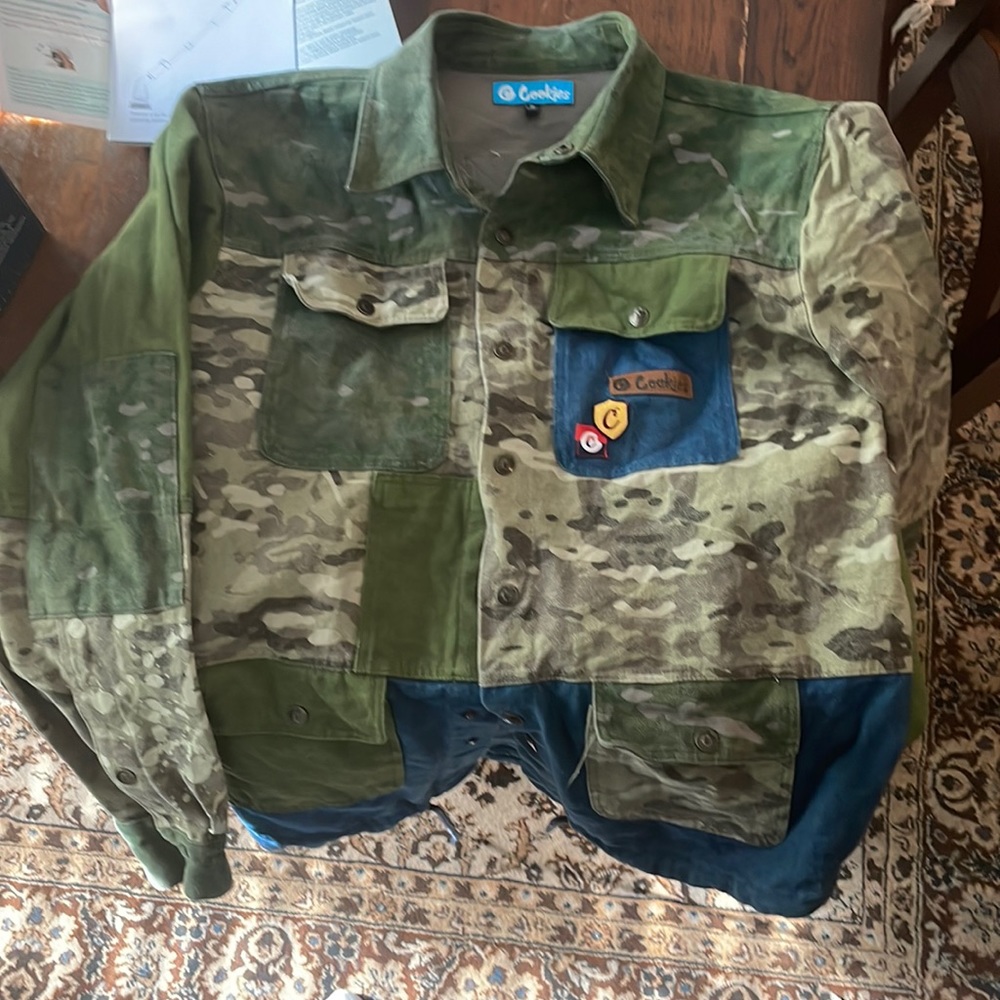 XL cookies sf Camouflaged long sleeve